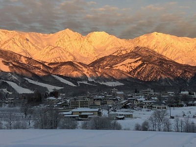絶景の朝