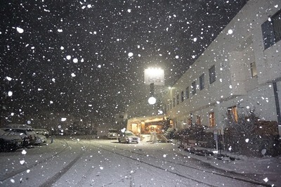 シーズン初の大雪