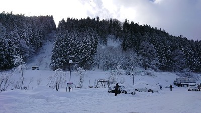 シーズン初の大雪
