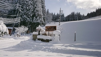 シーズン初の大雪