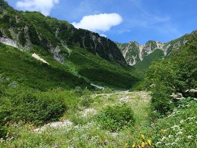槍ヶ岳へ