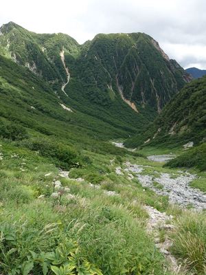 槍ヶ岳へ