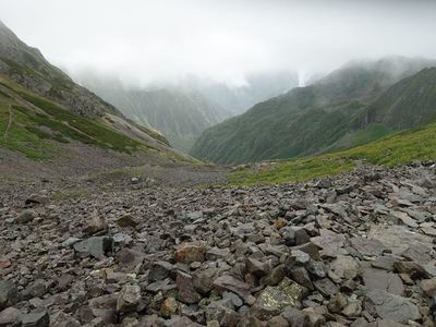 槍ヶ岳にて
