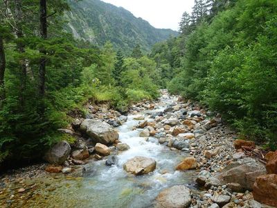 槍ヶ岳にて