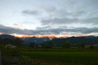 白馬の夏景色