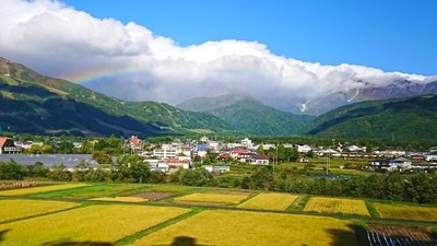 秋の白馬