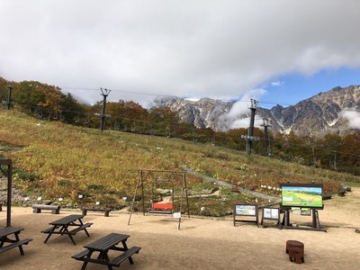 五竜の紅葉