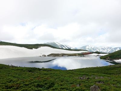 天狗原と白馬大池
