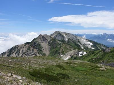 白馬岳稜線