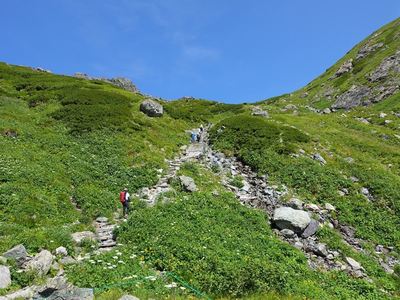 白馬岳登山