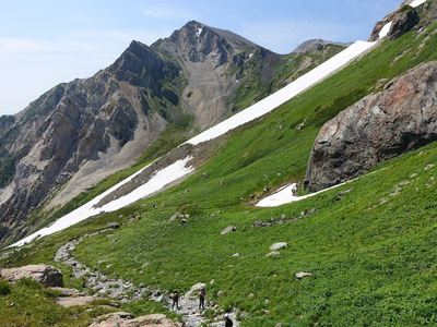 白馬岳登山