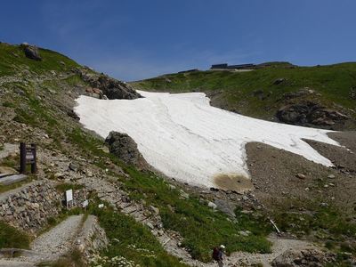 白馬岳へ