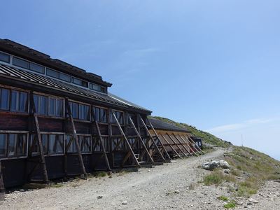 白馬岳へ