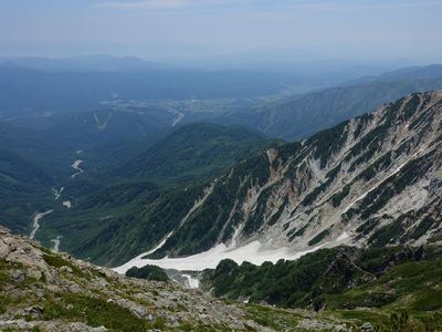 白馬岳へ