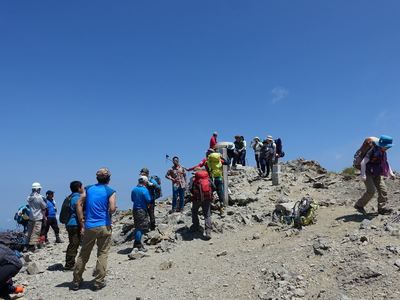 白馬岳登山