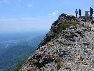 白馬岳登山