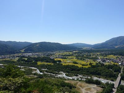 白馬村の秋の気配