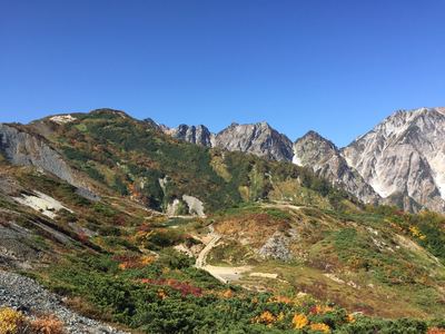 八方池から丸山ケルン