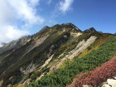 八方池から丸山ケルン